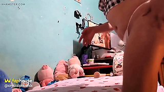 Crystal Phoenix Oiled Shemale Ass Pounded