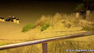 Elisa Dreams Interracial Blow Fuck On Beach Choice
