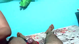 Very Beautiful Bhabhi Having Blowjob.