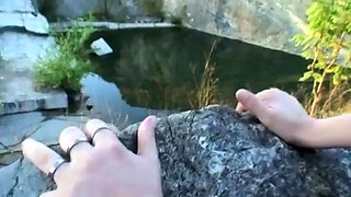 Filthy teen slut fucks grandpa