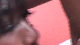 Blackish Dicks Lovers Scene-4 skinny Black Girl with Small Tits Sucking Black Cock Until Cumshot