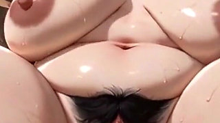 BBW in Heavy Bondage - Huge Hairy Pussy Begging for Attention