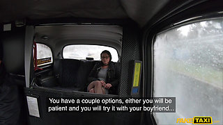 Fake Taxi - Nerdy Babe Klaudia Diamond in Fishnets Cheats on Hubby
