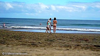 A Naked Walk On The Beach