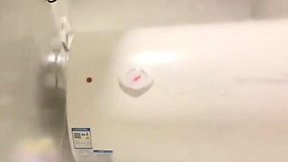 Gay amateur jock jerking off his dick