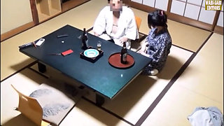 After Hours Seduction of a Hot Spring Attendant Captured in a Private Room Session -scene.1