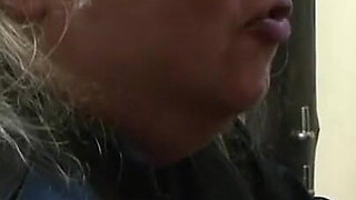 Dominating bondage wax play