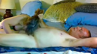 Granny Highlander Horny Scottish Dildo Fuck with Carmen Angel