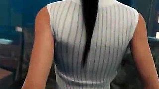 Croft Adventures [ Hentai Game Parody ] Ep.7 Big Black Cock Titjob and 3some with the Librarian and Bwc!