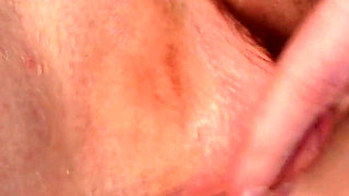 Dangling Big Labia Pussy From Many Angles