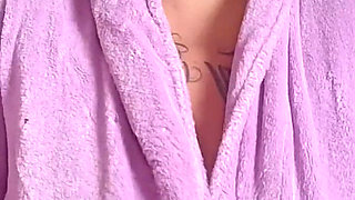 BBW Smoke Fetish: Sensual Robe Tease in POV