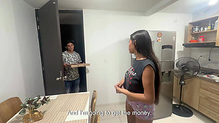 Unknown Girl Fucks Me While I Bring Her Pizza at Home and Lets Me Pour All My Delicious Milk in Her Tight Ass by Pag