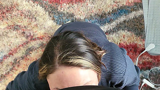 Giving Blowjobs Makes Her Cum Again and Again