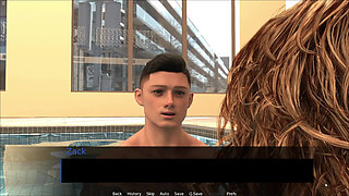 Big Ass Stepmom And Stepson Having Fun In Swimming Pool