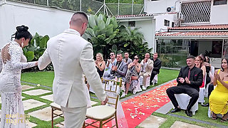 The Martix Wedding Chapter Iv - Mariana Fucks the Priest in a Bathroom After Getting Married