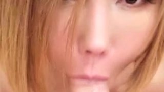 BG POV Blowjob Cum In Mouth Swallow