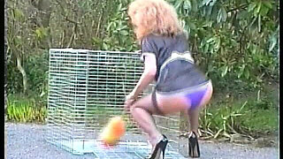 Black Nylons on the Stairs