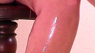 Wet Look Wet Legs Veiny Feet 1