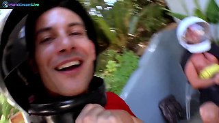 Glamorous stunners Trina Michaels and Sophie Dee epic swinger xxx