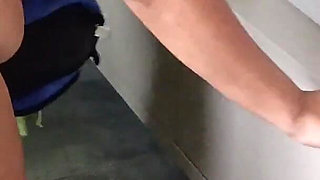 Junior Is Sitting at the Toilet and I Am Cleaning the Bathroom Naked in Front of Him