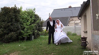 LFAP - French hairy mature bride ass pounded and fist fucked at the doctor