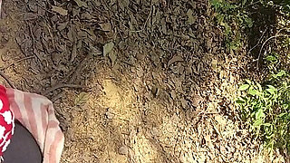 Landed and Fucked Girlfriend for Outdoor Sex