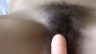 At the Beach, It Was the First Time I Masturbated with My Huge Dildo in Front of My Stepson, and He Came in My Ass.