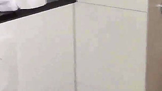 Golden Shower in Masked Face and Mouth