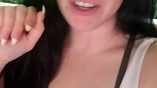 Hottest brunette solo webcam masturbation 2