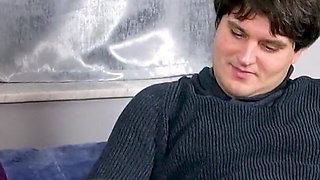 Shy Virgin Nerd Loses His Virginity in His First Porn Movie!