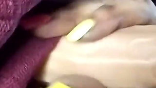 Wife practicing to suck three cocks in Gloryhole