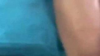 Clit Sucked,widely Stretched and Pounded on Sofa