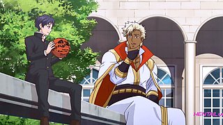 Prince fills up shy boy's anime hole with creamy finish