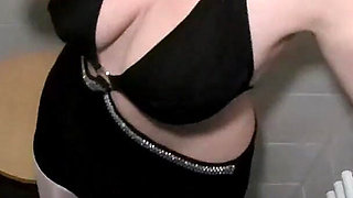 Squirt Before Swinger Club Visit!