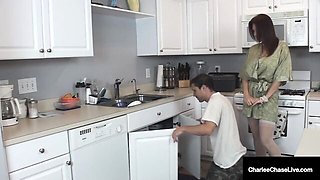 Watch glamorous Charlee Chase's action