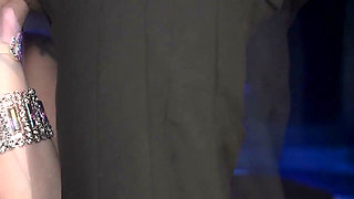 Latex Slut Cock Teasing and Blowjob