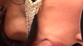 Amateur Italian Cat-woman Takes a Big Hard Cock!