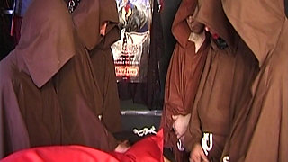 Piss Drenched Pierced Pussy Stuffed with Beads in Ritual