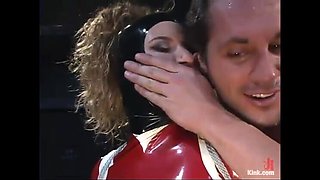 Ramona and Joey Ray: Bound Blowjob and Creampie
