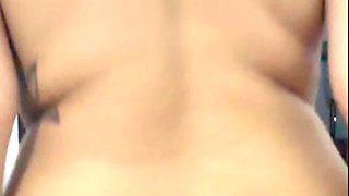She rides me with perfect ass movements until I cum deep inside her