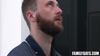 Stepdad Feels Stepson Masturbating, Starts Stroking Too With Andy Adler And Peter Pean