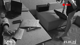 Director spanked a naughty student