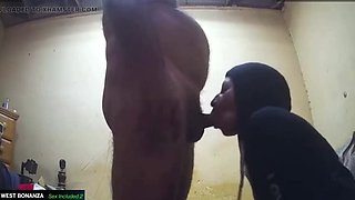 Horny Latina MILF Marianna On Her Knees Sucking Old Man Cock and Taking Cum in Mouth