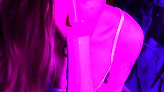 Busty amateur play wet body and masturbates toys on webcam