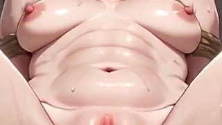 Granny in Bondage - Desperate & Horny with Wide Loose Pussy