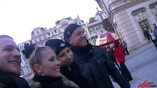 Tourist Attraction turns Piss-Loving Fiends On! - Leony Aprill & Vanessa
