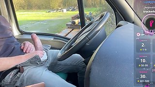 Ninosolos Big Cock Tease Draws Captain Fur to Truck