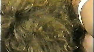 Amateur interracial threesome with double blowjob