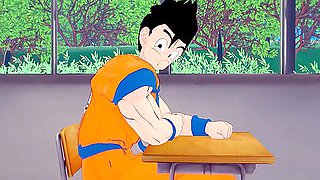 Android 18 Seduces Gohan At The University - Dragon Ball Zex Series