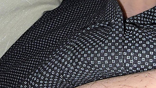 Step mom trains stepson 9 inch cock before with handjob before fuck